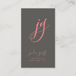 Freelance Writer, Author, Modern Professional Business Card