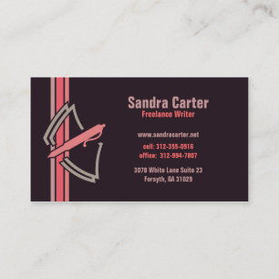 Freelance Writer Business Card