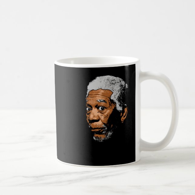 Freeman Funny Pop Art Sticker  Coffee Mug (Right)