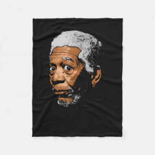 Freeman Funny Pop Art Sticker  Fleece Blanket