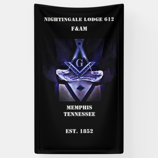 Freemason Banner (Vertical)