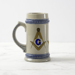Freemason Beer Stein
