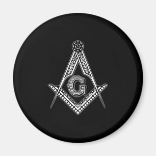 Freemason (Black) Magnet