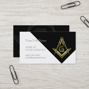 Freemason Business Cards Masonic Templates