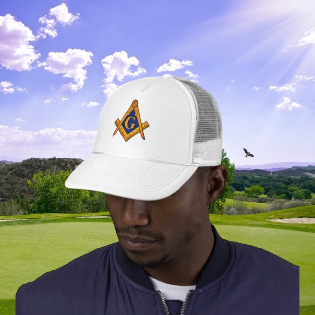 Freemason Charity Masonic Mason Lodge Trucker Hat (Creator Uploaded)