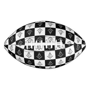 Freemason Chequered Pattern Football