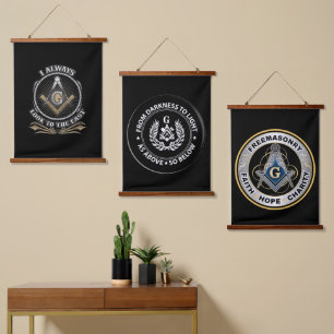 Freemason Hanging Tapestry