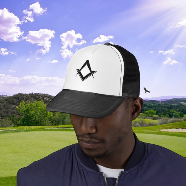 Freemason Mason Charity Masonic Lodge Trucker Hat (Creator Uploaded)