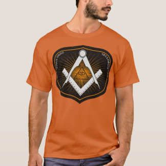 Freemason Masonic Member Square Compass T-Shirt