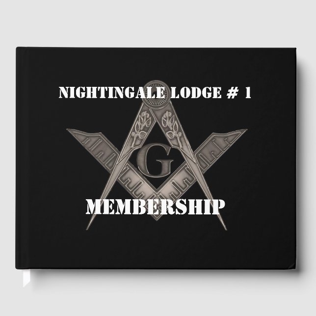 Freemason Membership Book (Front)