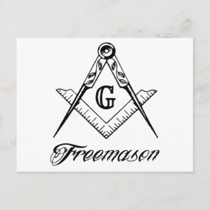 Freemason Postcard