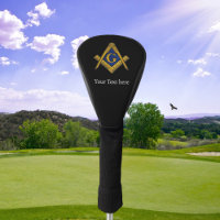 Freemason Square and Compass Masonic Gift Golfer