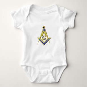 Freemason Square & Compasses Baby Bodysuit