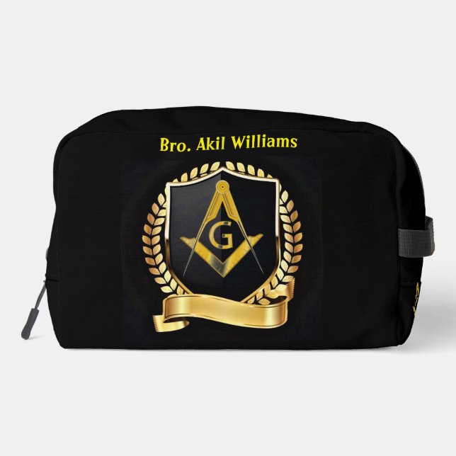 Freemason Toiletry Bag (Back)