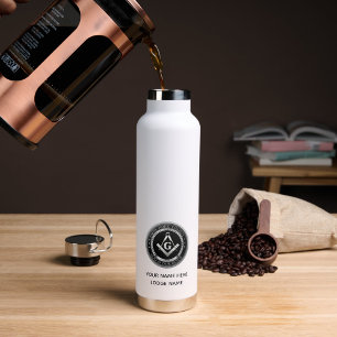 Freemason Unique Gifts   Personalised Insulated  Water Bottle