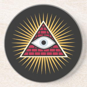 Freemasonic eye coaster