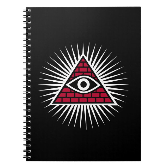Freemasonic eye notebook (Front)