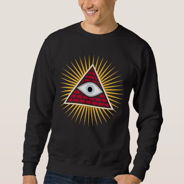 Freemasonic eye sweatshirt (Front)