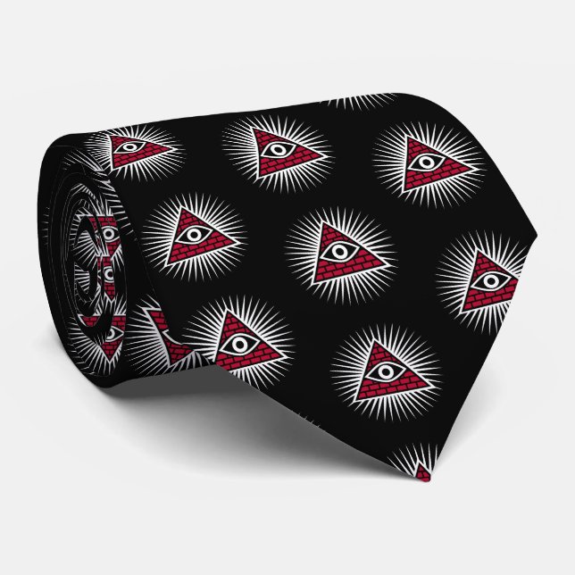 Freemasonic eye tie (Rolled)