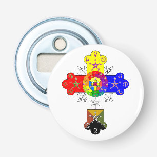 Freemasonic Rosy Cross Bottle Opener