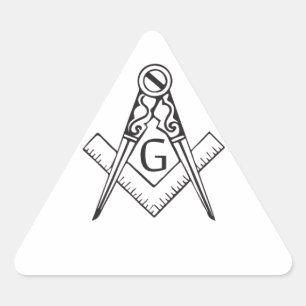 freemasonry.ai triangle sticker