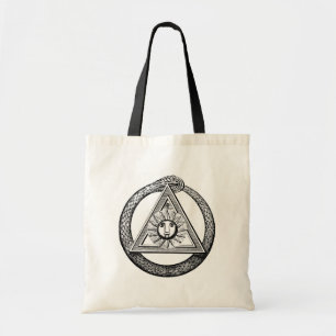 Freemasonry All Seeing Eye Masonic Symbol Tote Bag