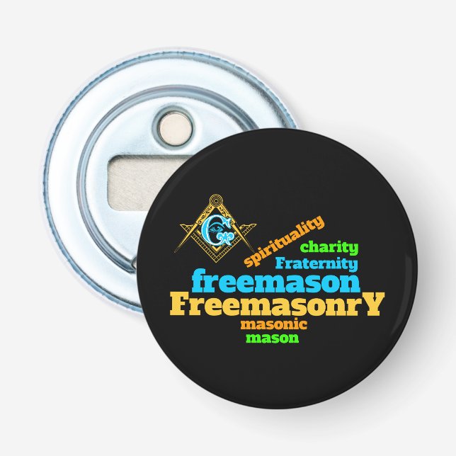 Freemasonry Bottle Opener (Front)