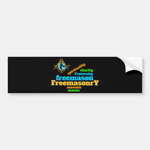 Freemasonry Bumper Sticker