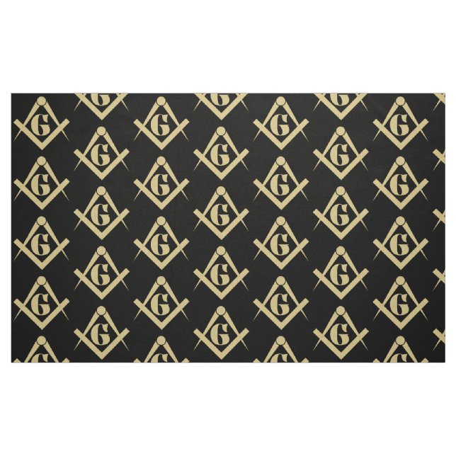 Freemasonry emblem fabric (Fat Quarter)