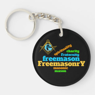Freemasonry Key Ring