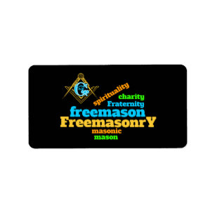 Freemasonry Label