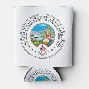 Freemasonry lodge of the state of California Can Cooler