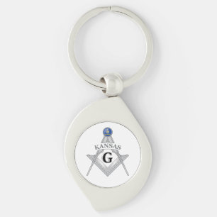 Freemasonry lodge of the state of Kansas Key Ring