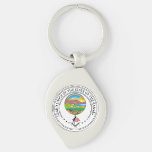 Freemasonry lodge of the state of Kansas Key Ring