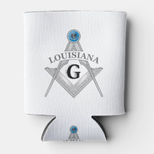 Freemasonry lodge of the state of Louisiana Can Cooler