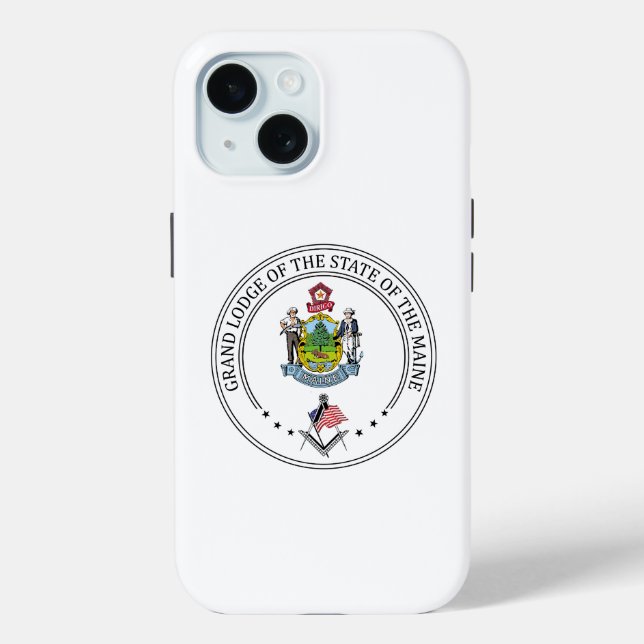 Freemasonry lodge of the state of Maine Case-Mate iPhone Case (Back)