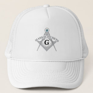 Freemasonry lodge of the state of Massachusets Trucker Hat