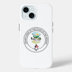 Freemasonry lodge of the state of Nevada iPhone 15 Case
