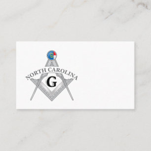 Freemasonry lodge of the state of North Carolina Business Card