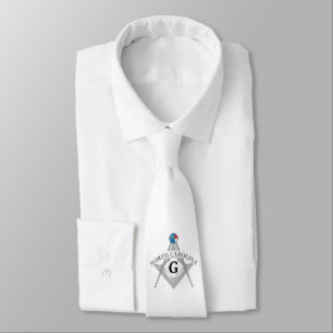 Freemasonry lodge of the state of North Carolina Tie