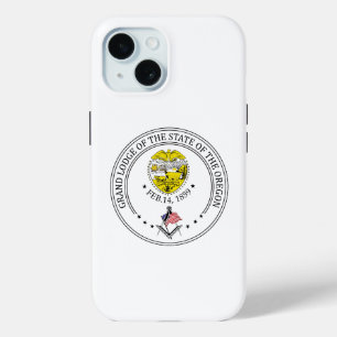 Freemasonry lodge of the state of Oregon iPhone 15 Case