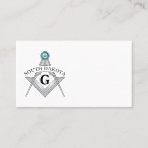 Freemasonry lodge of the state of South Dakota Business Card