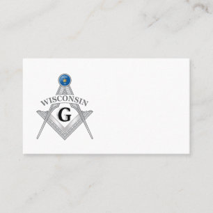 Freemasonry lodge of the state of Wisconsin Business Card