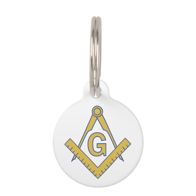 Freemasonry Pet Tag (Front)