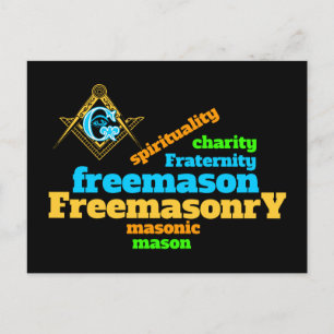 Freemasonry Postcard