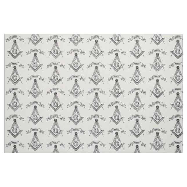 Freemasonry sign fabric (Fat Quarter)