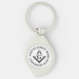 Freemasonry sign key ring