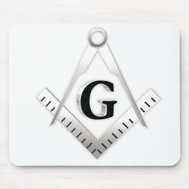 Freemasonry sign mouse pad (Front)