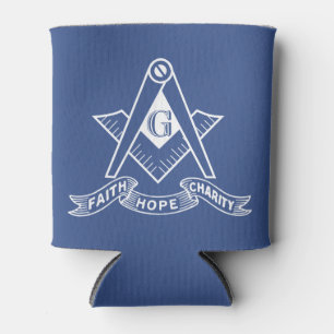 Freemasonry symbol can cooler