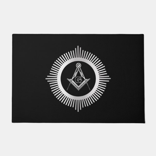 Freemasonry symbol doormat (Front)